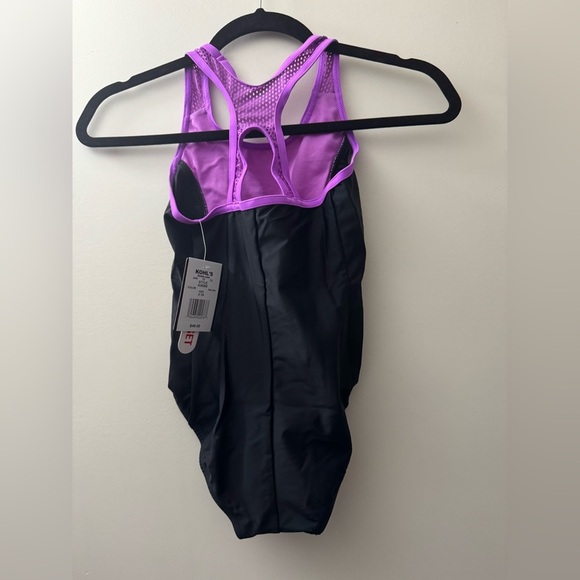 Kids Purple Rash Guard & Swim Suit Set - Picture 3 of 3